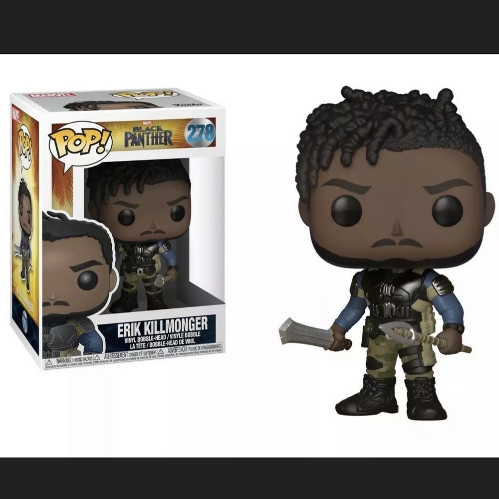 NIB FunkoPop Black Panther Erik Killmonger 278